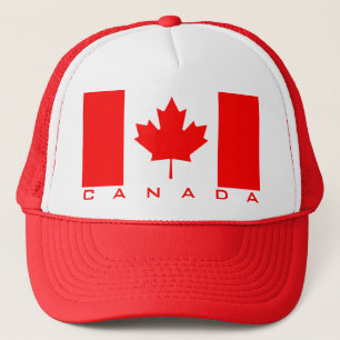 Canada flag quality trucker hat