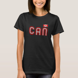 Canada Flag Retro International Country Canadian P T-Shirt