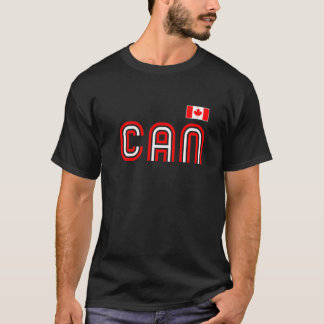 Canada Flag Retro International Country Canadian P T-Shirt