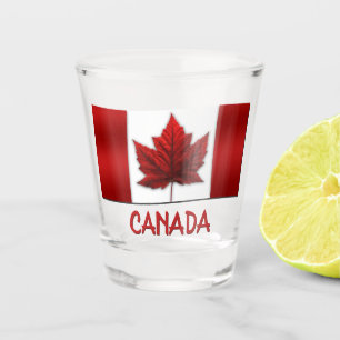 Canada Flag Shot Glasses Custom Canada Souvenirs