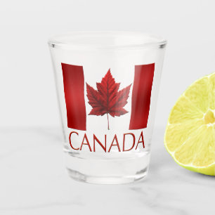 Canada Flag Shot Glasses Custom Canada Souvenirs