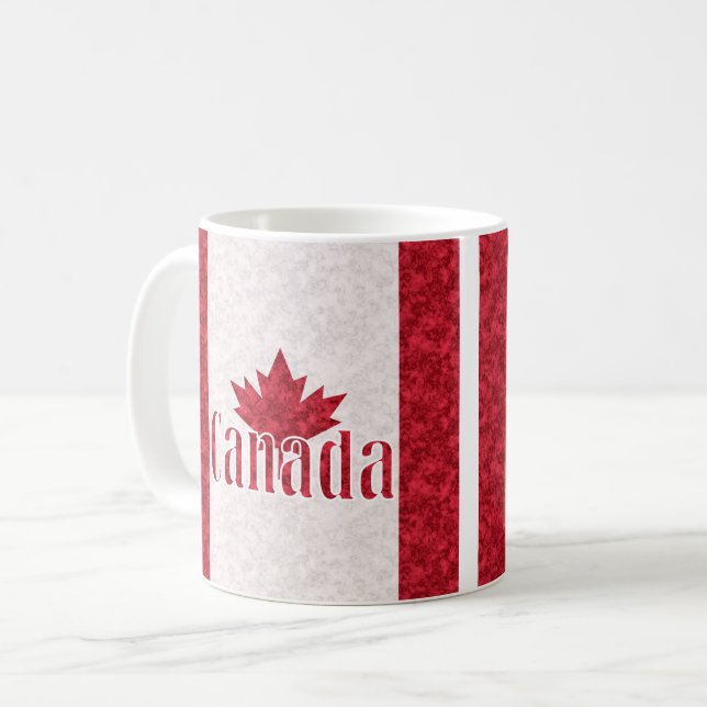 Canada, flag shower  coffee mug (Front Left)