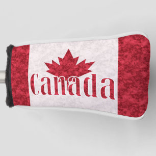 Canada, flag shower golf head cover