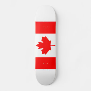 Canada Flag Skateboard