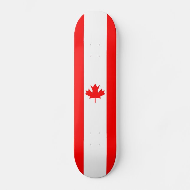 Canada Flag - Skateboard (Front)