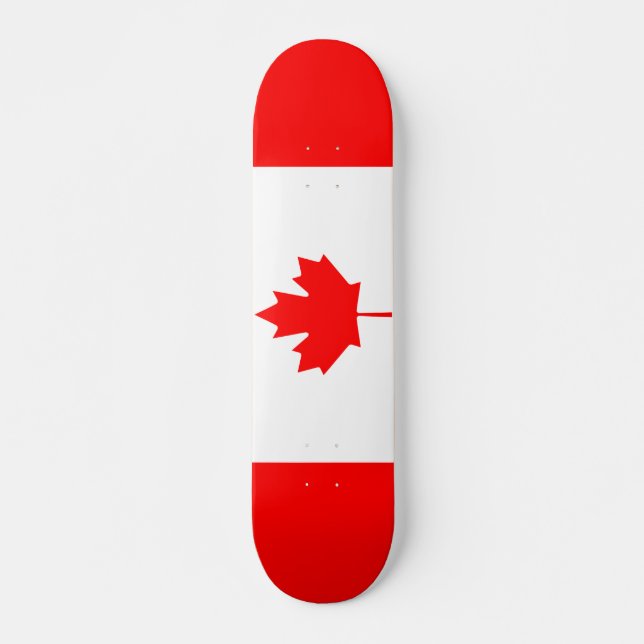 Canada Flag Skateboard (Front)