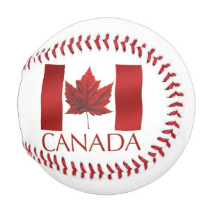 Canada Flag Souvenir Baseballs