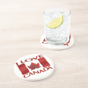 Canada Flag Souvenir Coaster Custom Canada Gifts