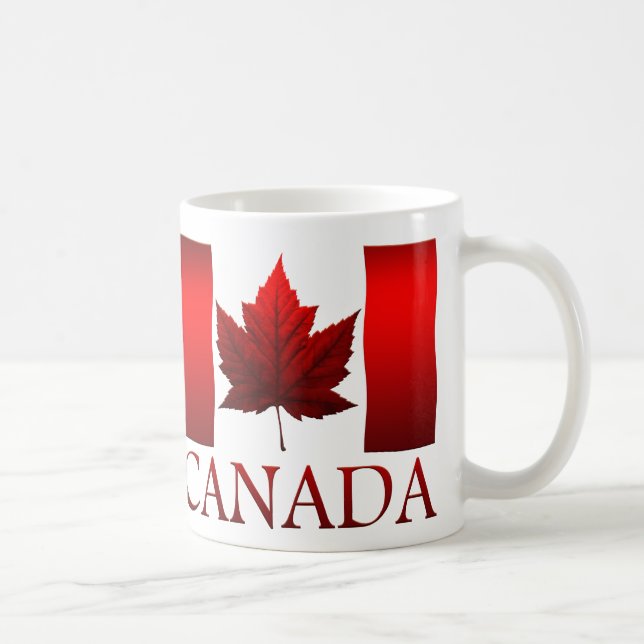 Canada Flag Souvenir Coffee Cup Canada Mug (Right)