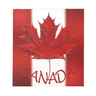 Canada Flag Souvenir Notepad Canada Gifts