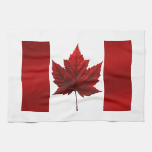Canada Flag Souvenir Towel Canada Tea Towel Decor