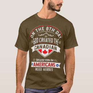 Canada Flag Souvenirs for Canadians Men Women T-Shirt