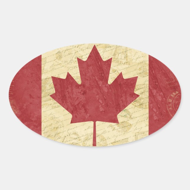 Canada Flag Stickers (Front)