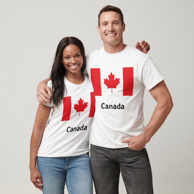 Canada Flag T-Shirt (Unisex)