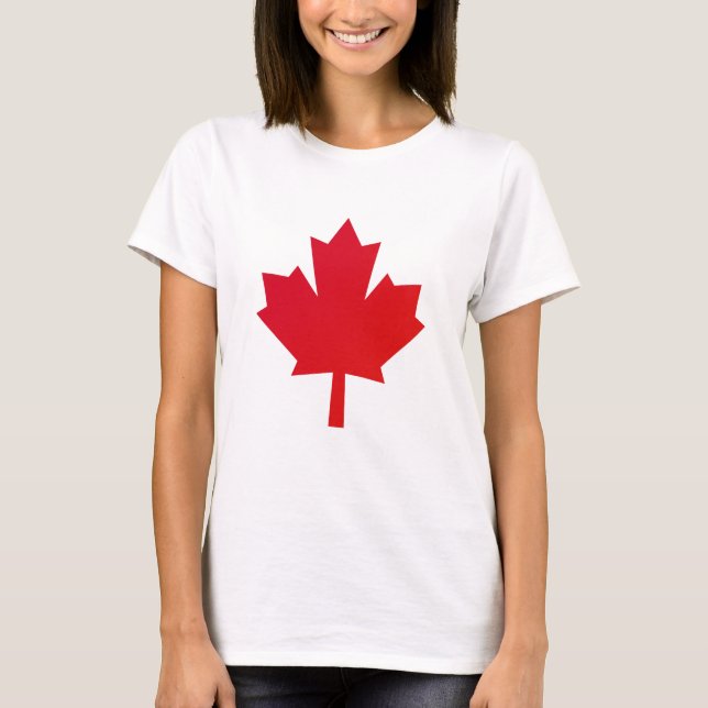 Canada flag T-Shirt (Front)