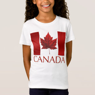 Canada Flag T-shirt Kid's Canada Souvenir Shirt