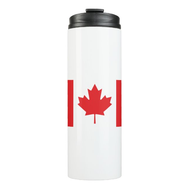 Canada Flag Thermal Tumbler (Front)