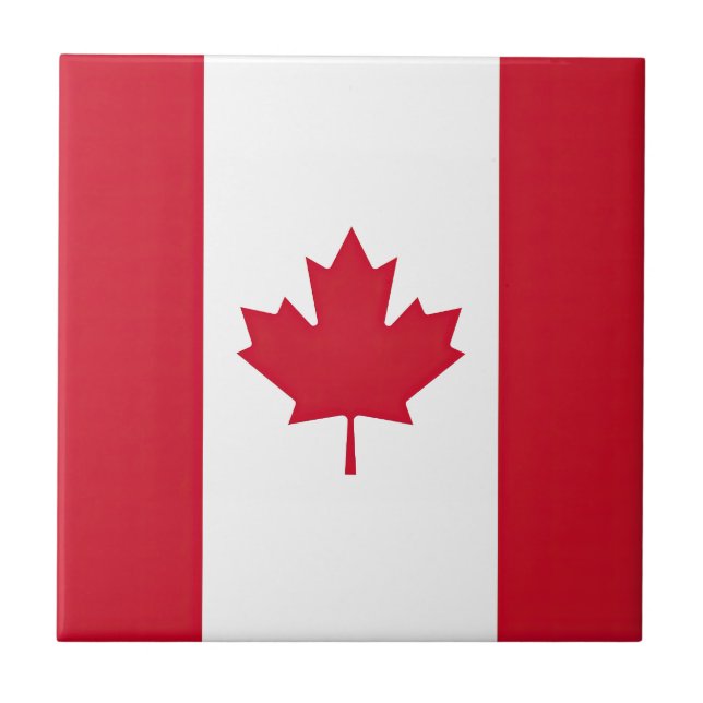 Canada Flag Tile (Front)