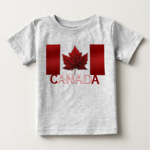 Canada Flag Toddler Shirt Canada Baby Souvenir Top