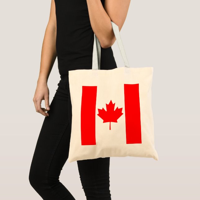 Canada Flag Tote Bag (Front (Product))
