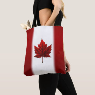 Canada Flag Tote Bags Canada Maple Leaf Bags