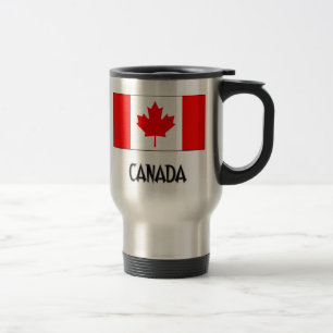 Canada Flag Travel Mug
