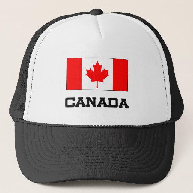 Canada Flag Trucker Hat (Front)