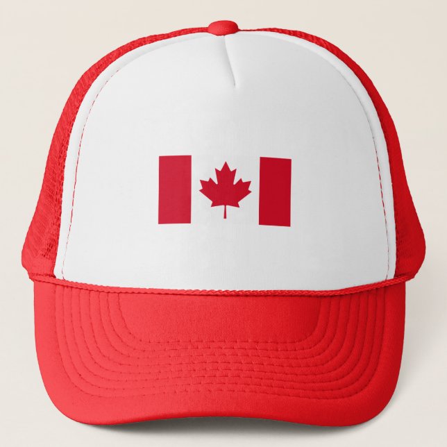 Canada Flag Trucker Hat (Front)