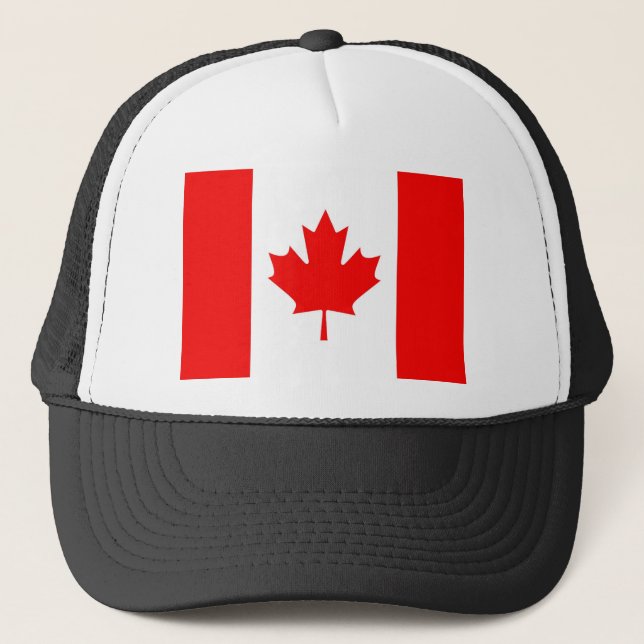 Canada Flag Trucker Hat (Front)