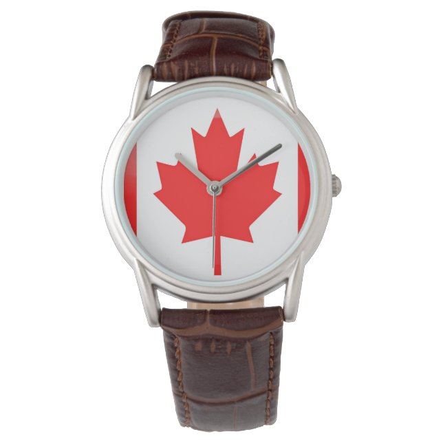 Canada flag watch (Front)