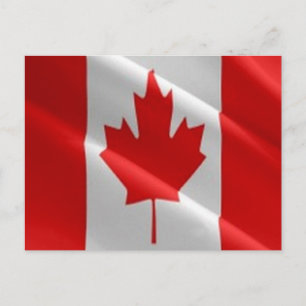 Canada - Flag Waving - Postcard