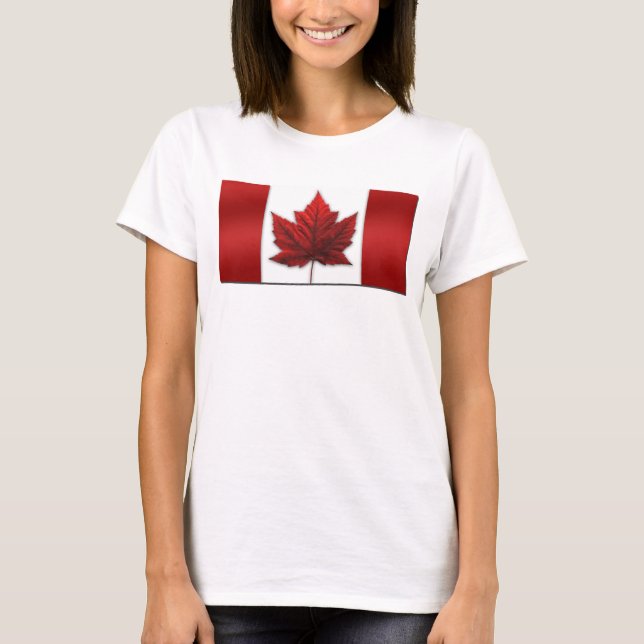 Canada Flag Women's Tank Top Canada Souvenir Tops (Front)