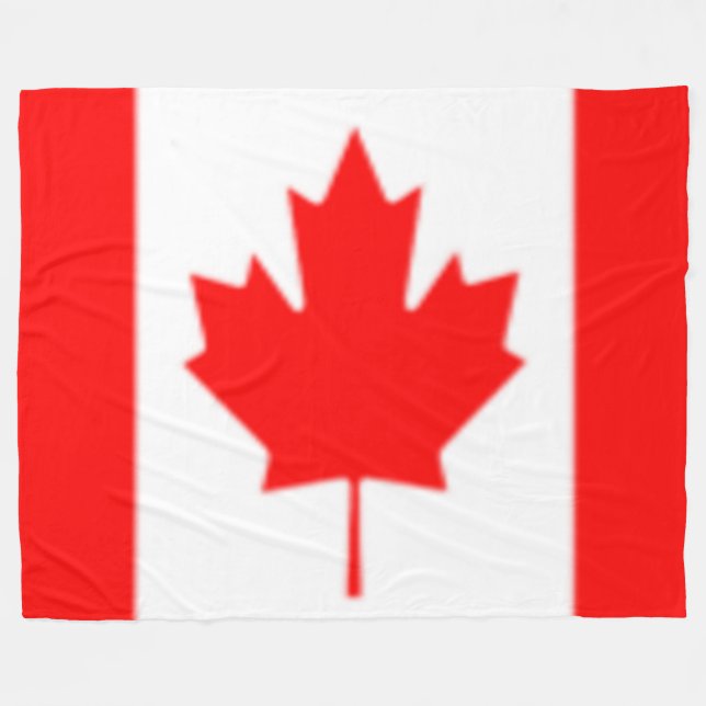 CANADA FLEECE BLANKET (Front (Horizontal))
