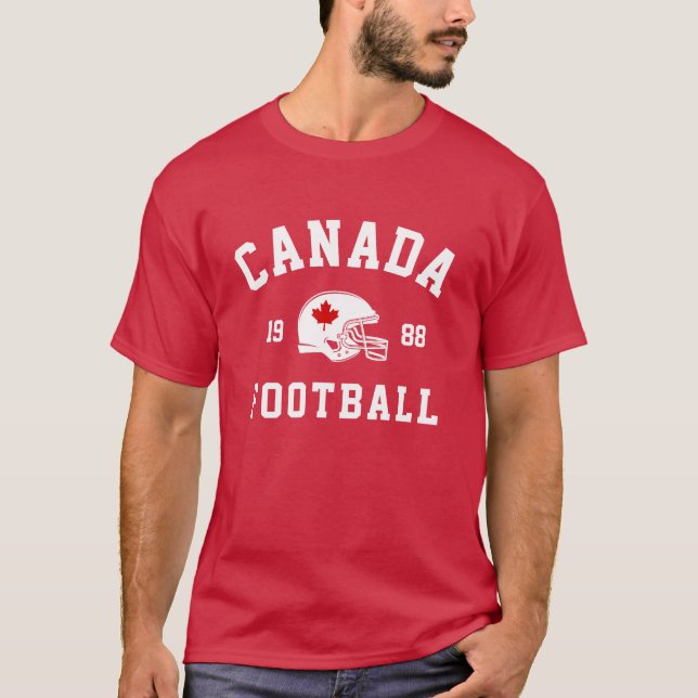 Canada Football  T-Shirt (Front)