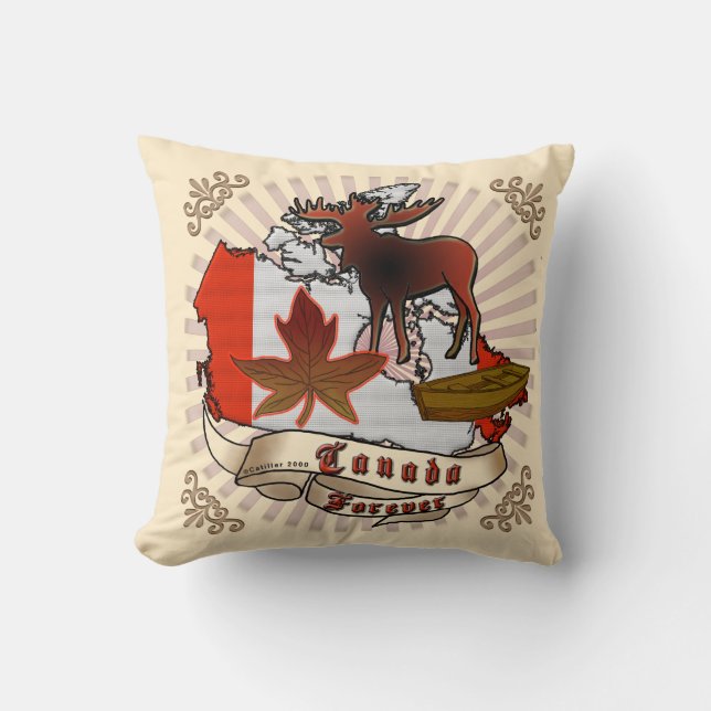 Canada Forever Cushion (Front)
