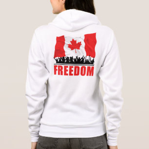 CANADA FREEDOM: Canadian People’s Convoy 2022   Hoodie