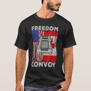 Canada Freedom Convoy 2022 Canadian Truckers Suppo T-Shirt