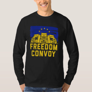 Canada Freedom Convoy 2022 Canadian Truckers Suppo T-Shirt