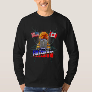 Canada Freedom Convoy 2022 Canadian Truckers Suppo T-Shirt