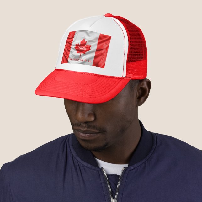 Canada From Sea to Sea to Sea Trucker Hat (In Situ)