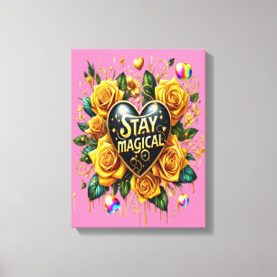 Canada Geese Amidst the Weeping Willows 12x16 Canvas Print