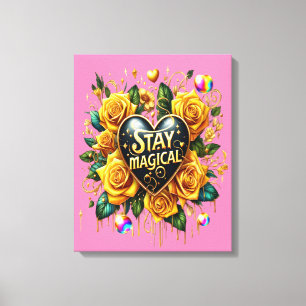 Canada Geese Amidst the Weeping Willows  16x20 Canvas Print