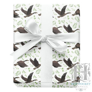 Canada Geese Gift Wrapping Paper