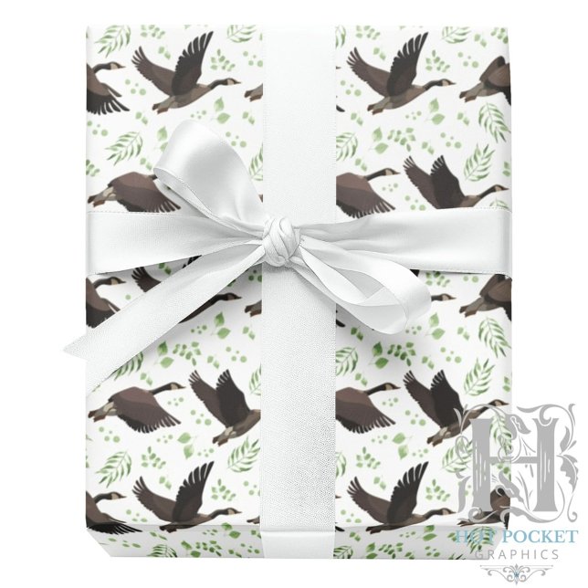 Canada Geese Gift Wrapping Paper (Creator Uploaded)