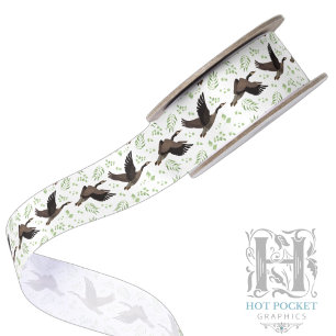 Canada Geese Satin Ribbon