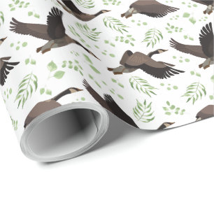 Canada Geese Wrapping Paper