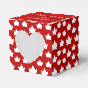 Canada Gift Box Personalise Canada Flag Gift Boxes