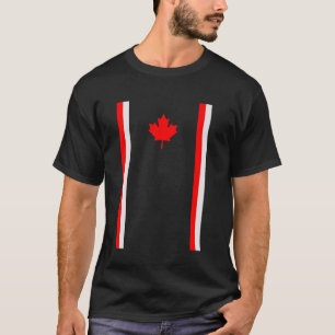 Canada Gift Flag Varsity Canadian Toronto Retro Vi T-Shirt