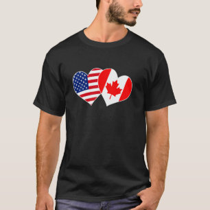 Canada Gift Flag Varsity Canadian Toronto Retro Vi T-Shirt