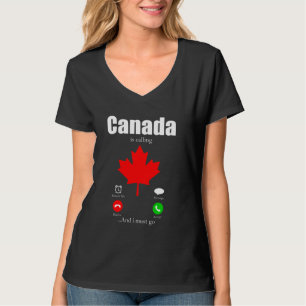 Canada Gift Flag Varsity Canadian Toronto Retro Vi T-Shirt